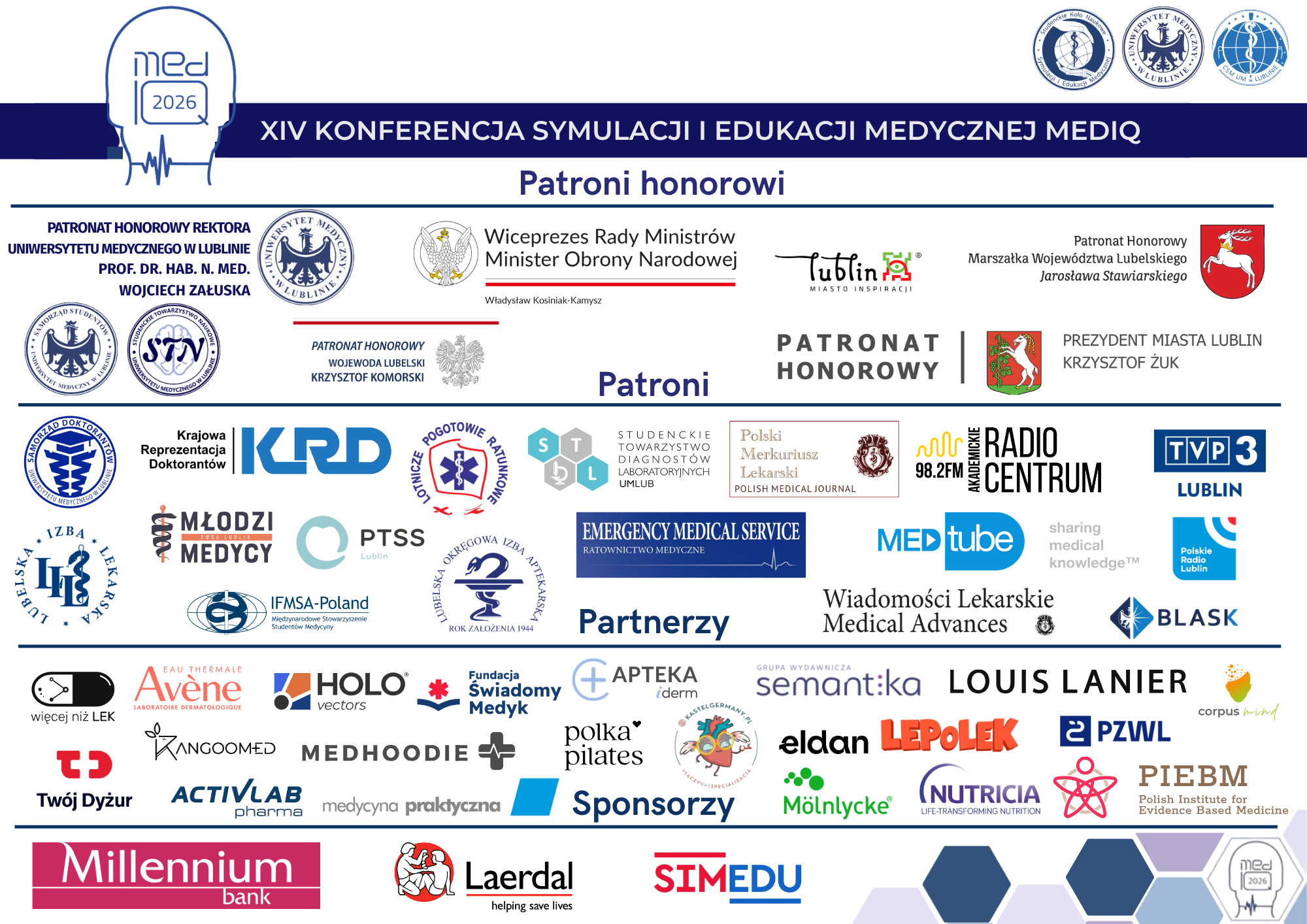 patroni i parnerzy konferencji