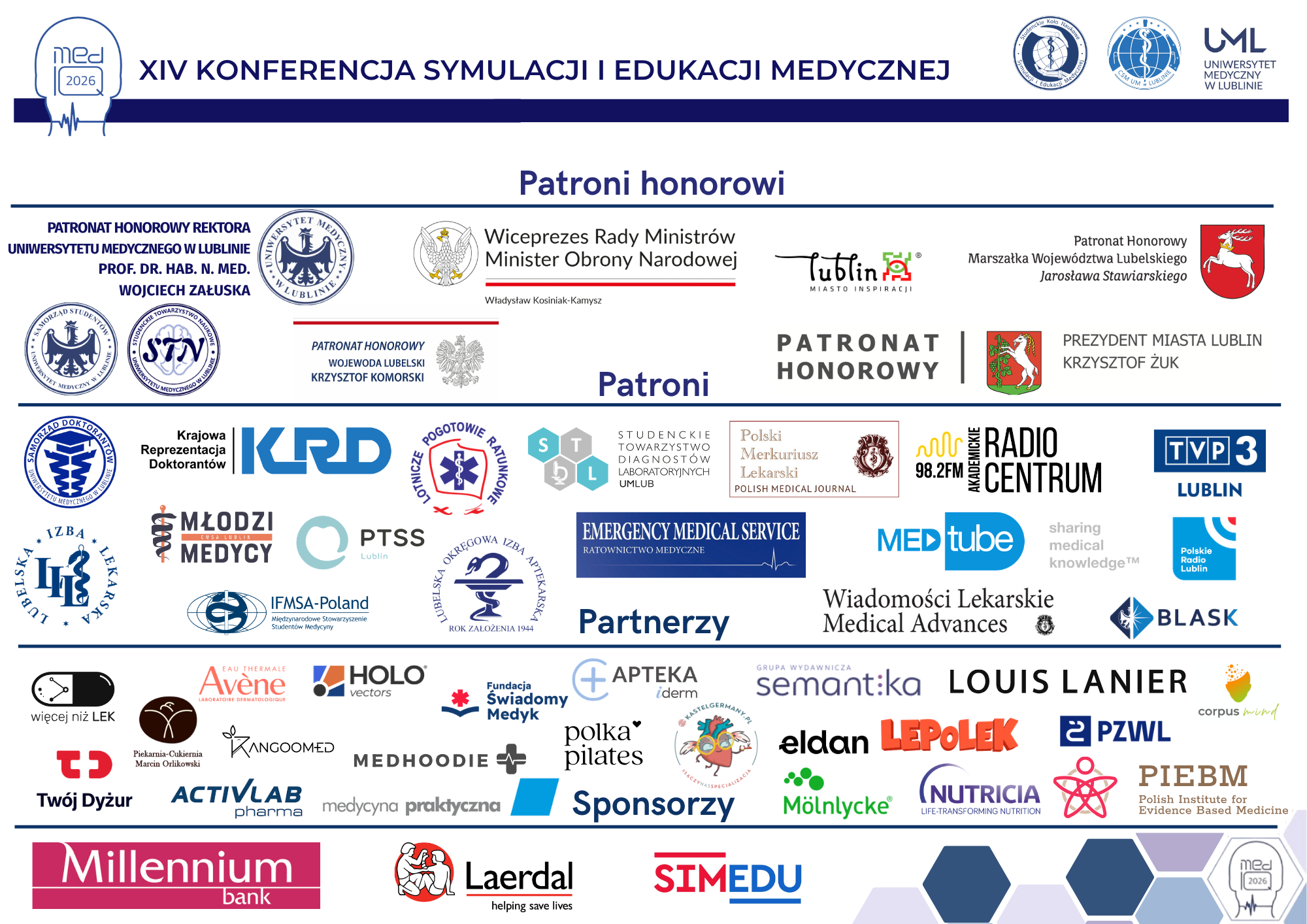 patroni i parnerzy konferencji